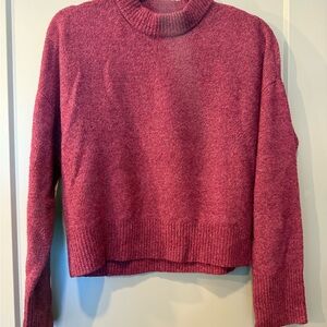 Abercrombie & Fitch Purple Crewneck Sweater